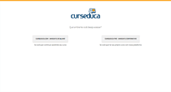 Desktop Screenshot of curseduca.com