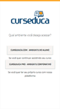 Mobile Screenshot of curseduca.com